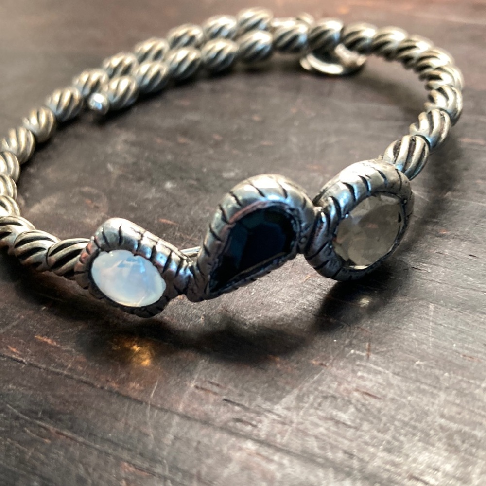 Alex and Ani silver bracelet